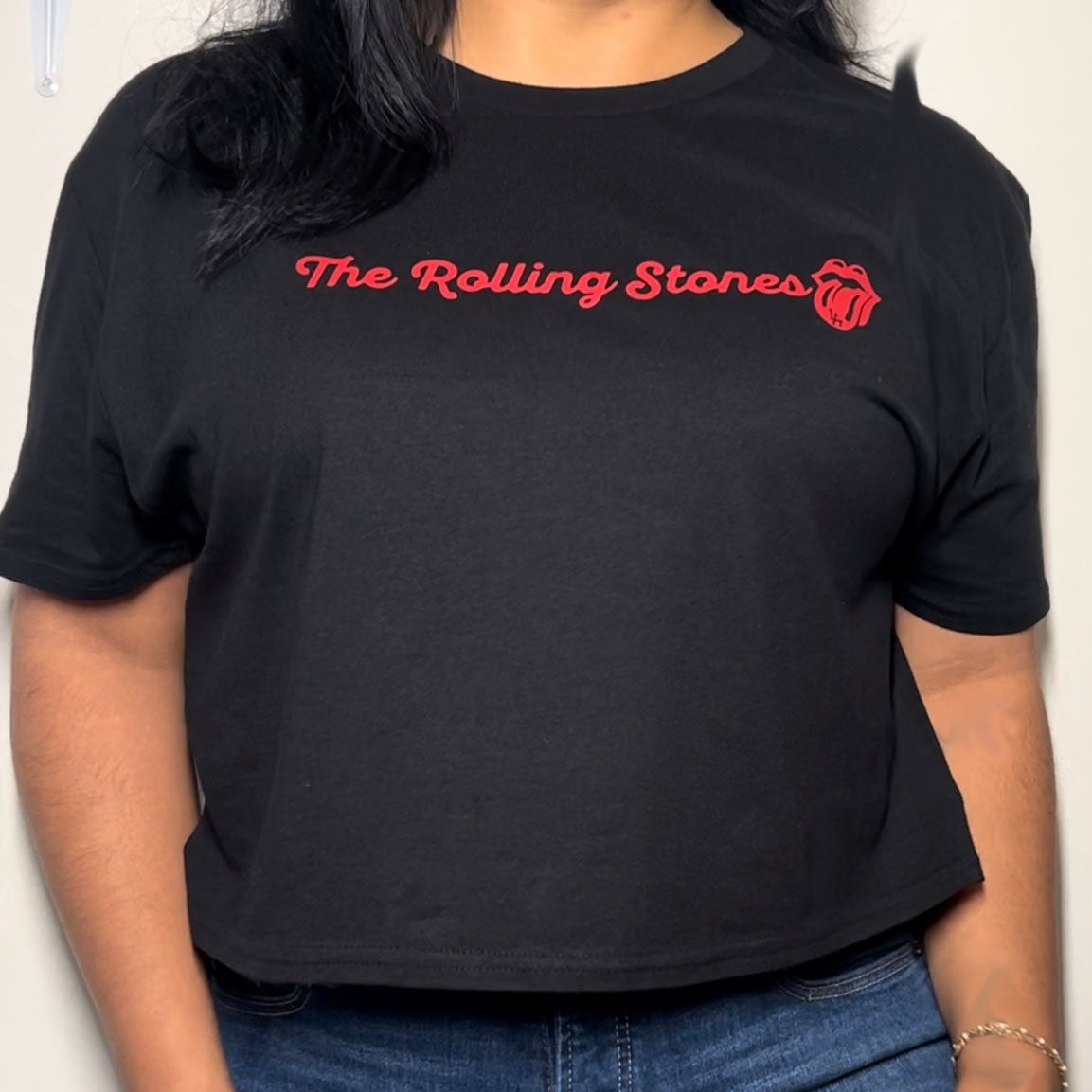 The Rolling Stones Crop Top