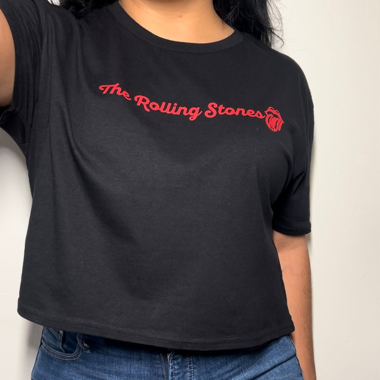 The Rolling Stones Crop Top