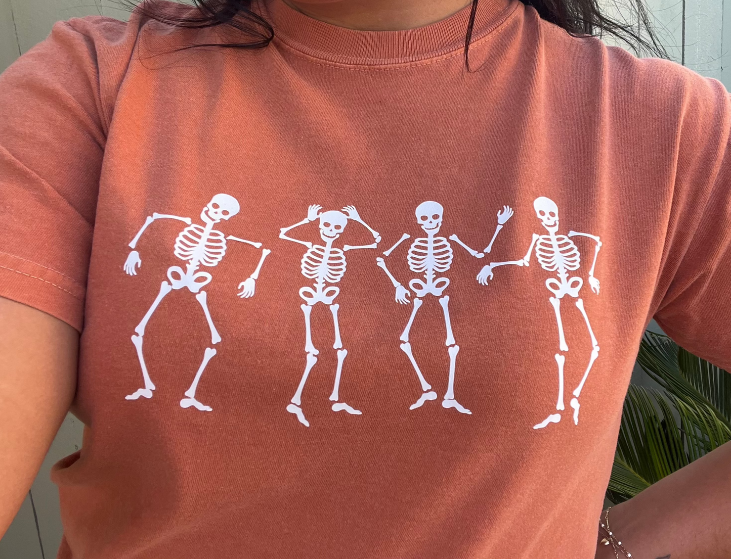 Dancing Skeletons Halloween Tee