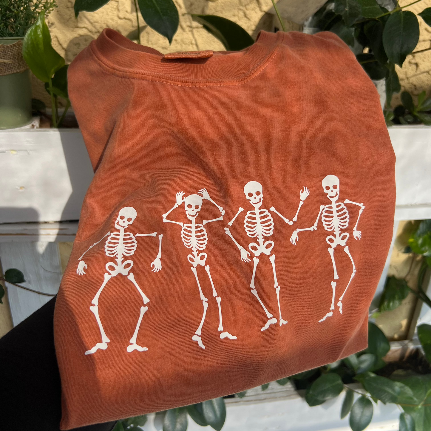 Dancing Skeletons Halloween Tee